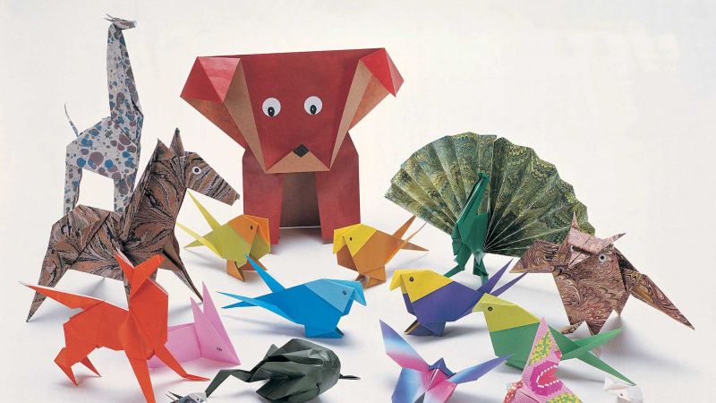 Забавные фигурки.Модульное оригами.
